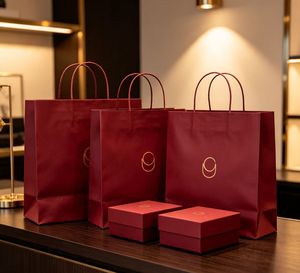 Sac en papier pour aliments, sacs en papier kraft personnalisables, logo personnalisé, tailles et design imprimés, sac en papier kraft - Product Image 1