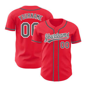 Maillots de softball, maillots de baseball personnalisés avec le nom de votre équipe dans un style unique et de la meilleure qualité - Product Image 2