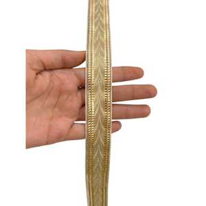 ผ้าลูกไม้ฝ้ายดีไซน์เนอร์คุณภาพสูง เหมาะสำหรับชุดแต่งงาน ขอบเสื้อ และชุดพื้นเมือง - Product Image 1