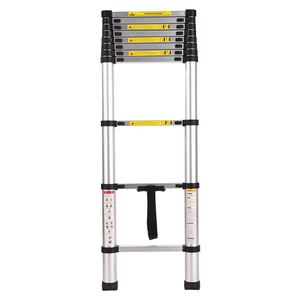 Scala Telescopica in Lega di Alluminio da 3,2 m Multiuso Estensibile, Attrezzo da Giardino Portatile per Edilizia o Uso Domestico - Product Image 2