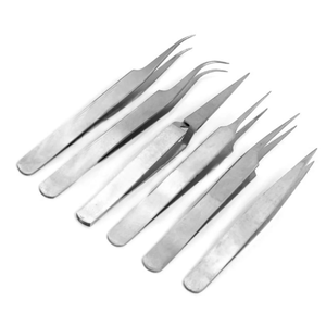 Nuevas Pinzas para Extensión de Pestañas de Punta Fina Xtreme Lashes, Herramienta Profesional de Acero Inoxidable para Extensión de Pestañas, Precisión Profesional para Salón X X - Product Image 1