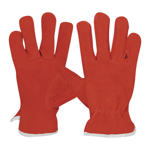 Gants de travail en cuir de vachette pleine fleur, robustes, doux et confortables, pour la sécurité industrielle, protection personnelle, durables - Product Image 5