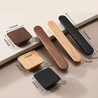 Poignées et boutons de meubles en bois massif de haute qualité poignées de tiroir en bois pour armoire armoire porte quincaillerie bouton de poignée de meubles