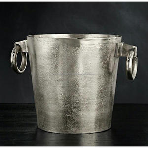 Thép không gỉ Champagne Máy làm lạnh Bộ đồ ăn hiển thị lớn mát rượu vang và kim loại Xô đá với giá thị trường cạnh tranh - Product Image 5