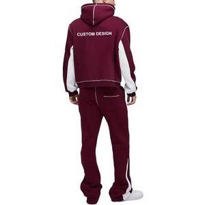 Hoodies and <b>Sweatpants</b> <b>Set</b> Custom High Quality Oversized Streetwear Tracksuit Unisex Custom logo <b>Sweatpants</b> Hoodies <b>Set</b> Factory - Product Image 6