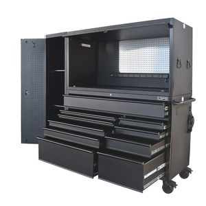 Banco DE TRABAJO Gabinete de garaje Almacenamiento de herramientas Venta al por mayor Almacenamiento de gabinete de servicio pesado para la industria mecánica Soporte OEM Led Light Master - Product Image 1