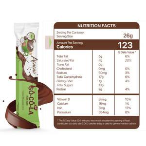 OEM/ODM Instant Acacao Hot Chocolate Coconut Milk Flavor - Cocoa Beverage Powder 100% Natural - 286g <b>Box</b> - Product Image 6