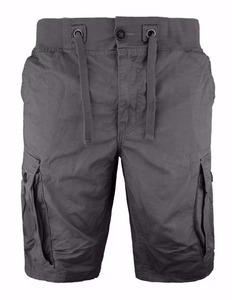 Washable Anti-Bacterial 100% Cotton Men's Cargo Shorts Breathable Quick Dry Waterproof Elastic Waist High Quality New Arrival - Product Image 1
