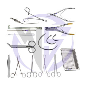 Juego de 15 Instrumentos Quirúrgicos Veterinarios para Cirugía Cruciana y Artroscópica, Acero Inoxidable, Herramientas Quirúrgicas de Clase I, Manuales, Certificación CE - Product Image 5