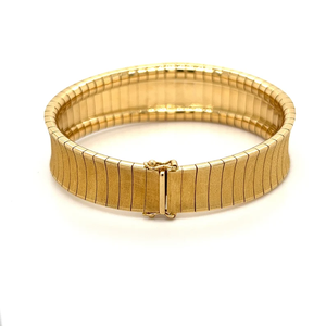 18k <b>Solid</b> Real Gold Plated Geometric Cuff <b>Bracelet</b> Alloy For Unisex Fashion Classic Style <b>Bracelets</b> Bangles - Product Image 2