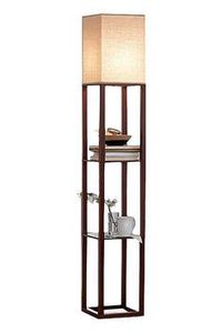 Modern Wooden <b>Shelf</b> Tabletop <b>Lamp</b> Handmade Eco-Friendly Premium Finish | Housewarming Ramadan Gift | Factory Wholesale Bulk - Product Image 2