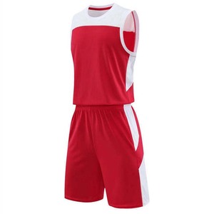 Maillots de basket-ball personnalisés OEM en gros d'usine, uniformes unisexes pour adultes, débardeurs sans manches, grandes tailles, techniques d'impression - Product Image 3