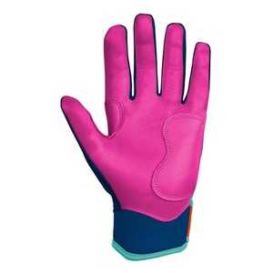 2026 Custom Design Unisex Professional Softball Baseball Gear Goatskin Digital Leather Batting Gloves <b>Hook</b> Loop Marajdin Impex - Product Image 6