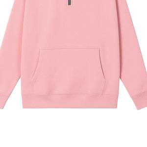 Hauts à capuche zippés personnalisés pour femmes en promotion – Pulls en molleton de coton à manches longues avec poche – Sweats à capuche et pulls pour femmes - Product Image 6