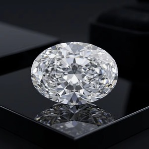 Joyería Fina Personalizada Lista para Usar: Diamante Suelto Ovalado Portugués Certificado CVD de Primera Calidad - Product Image 2