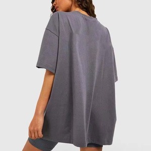 T-shirt oversize pour femme, best-seller, manches courtes, nouveau design, pour adulte, polyester/coton, séchage rapide - Product Image 2