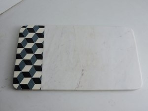 Planche à découper élégante en marbre et bois, blocs à découper en marbre et bois, planche à découper en marbre et bois au prix très compétitif - Product Image 3