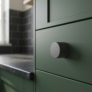 Classic Metal <b>Knob</b> <b>Black</b> <b>Matte</b> Finished Modern Eco-Friendly Durable Cabinet Hardware for Kitchen Home Office Wardrobe <b>Knob</b> - Product Image 2