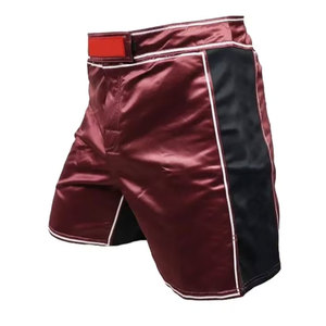 กางเกงมวยไทยดีไซน์ล่าสุด กางเกง MMA สำหรับผู้ชาย พิมพ์โลโก้ได้ตามต้องการ กางเกงต่อสู้มวยไทย ทนทาน เหมาะสำหรับฝึกซ้อมศิลปะการต่อสู้ - Product Image 1