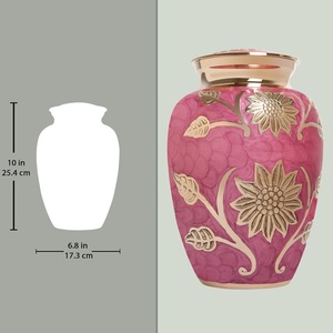 Premium Adult Aluminum Funeral Urn For Cremation Ashes <b>Memorial</b> <b>Keepsake</b> Tribute Holder With Durable Elegant Surface - Product Image 5