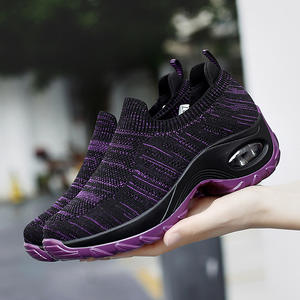 Chaussures en maille respirante à semelles épaisses pour femmes, nouveau style, chaussures décontractées, confortables, antidérapantes, pour le travail et le sport - Product Image 1