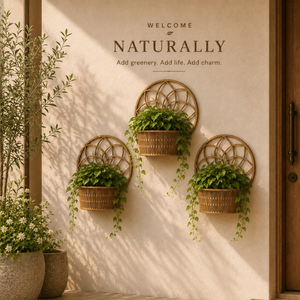 Support mural pour plantes en bois de luxe découpé au laser, écologique, support mural pour plantes avec un design artistique rustique pour la maison moderne - Product Image 3