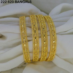 Elegantes Brazaletes de Aleación para Joyería de Moda, Brazaletes de Latón Chapados en Oro con Engaste de Canal, Brazaletes de Aleación Chapados en Oro de Moda - Product Image 6