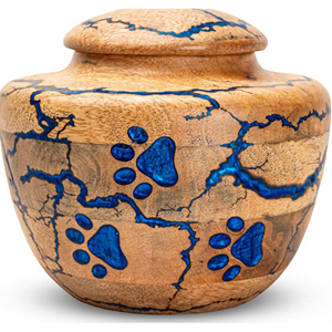 Wooden Funeral Memorial with Engraving Premium Wooden Cremation Urn for Loved Ones by AYAANS - Product Image 3