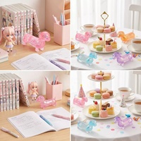 NeeDohd Jouet anti-stress à presser, ensemble complet, boîte colorée, chiots, lapins, méduses, gouttes d'eau, canards, pizzas, petits ours, balles en PU