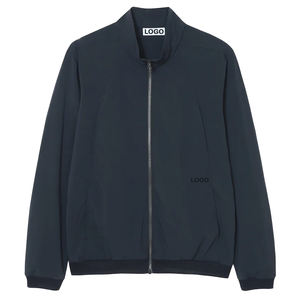 Chaqueta Cortavientos Azul Marino Personalizada Premium, Ligera, Resistente al Viento, Informal, Deportiva, para Exteriores, Ropa Urbana, Suministro de Fábrica OEM - Product Image 6