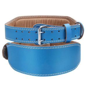 FITME SPORTS 13mm Non-Slip Adjustable Leather Weightlifting <b>Belt</b> with Buckle Closure Unisex Customizable Packaging - Product Image 6