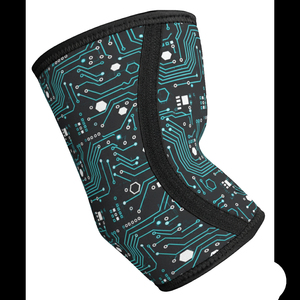 Soporte de Codo Profesional de Grado Profesional, Mezcla Duradera de Nailon y Spandex, Compresión para Entrenamiento en Gimnasio, Equipo de Fuerza para Levantamiento de Pesas - Product Image 1