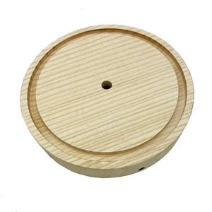 Luxury Handmade Wooden Lamp Base Modern Decorative Table Light Stand Custom Wooden Lighting Base for Home <b>Office</b> Decoration - Product Image 4