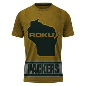 เสื้อยืดกีฬาผ้าฝ้าย100% สำหรับผู้ชายเสื้อเจอร์ซีย์ลายสีทึบพิมพ์ซับลิเมชันแบบกำหนดเองสำหรับทีม - Product Image 1