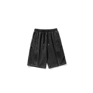 Pantalones Cortos Deportivos de Verano para Hombre, Estilo Casual, 100% Algodón, con Cordón Ajustable y Logotipo Personalizado, Directo de Fábrica - Product Image 6