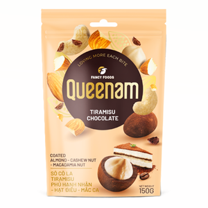 Hot Sale Competitive Price Dragee Chocolate HALAL OEM/ODM 150G Tiramisu Chocolate Coated Almond Cashew <b>Macadamia</b> <b>Nuts</b> Snacks - Product Image 1