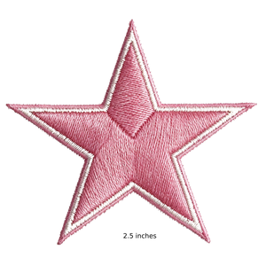 Star Embroidered Patches Fashion <b>Applique</b> Iron On Jackets Hats Custom Logo OEM ODM Wholesale Factory Supply Premium Quality - Product Image 3