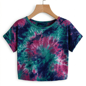 Camiseta Tie Dye Personalizada con Estampado Completo para Unisex, Proveedor de Camisetas Tie Dye Personalizadas de Alta Calidad - Product Image 1