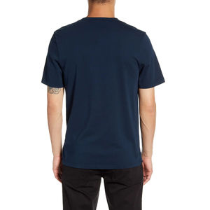 Venta de Fábrica, Precio al por Mayor, Camisetas de Algodón Casuales para Hombre con Logotipo Personalizado, Tallas Grandes, Camisetas de Moda de Manga Corta para Hombre - Product Image 2