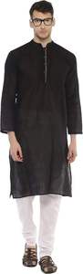 New Arrival <b>Mens</b> <b>Kurta</b> <b>Pajama</b> Set Factory Direct Custom Branding Plain Design OEM Supplier Bulk Orders - Product Image 4