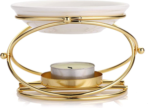 Wax <b>Oil</b> Burner Metal <b>Oil</b> Wax Melt Burner Canlde Tealight Holder Scented <b>Diffuser</b> Spiriual Gifts for Home Decoration - Product Image 2