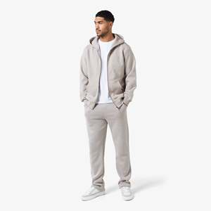 Sweat-shirts à capuche personnalisés anti-rides, respirants, en molleton de coton blanc épais 500 g/m², avec impression puff, pour femme, respirants - Product Image 1