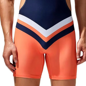 Chaleco de Lucha Ajustado Personalizable para Hombre, en Spandex/Poliéster, para Entrenamiento de Artes Marciales, Transpirable y de Secado Rápido - Product Image 4