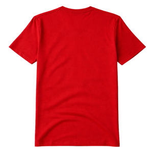 T-shirt col en V Kappa Alpha Psi numéro 7 rouge, vêtement de fraternité grecque avec motif audacieux, confort premium et coupe élégante - Product Image 5
