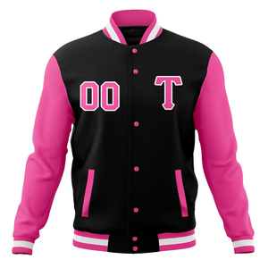 Vestes de sport personnalisées de haute qualité pour hommes, streetwear, étiquette brodée, tissu PU, coupe-vent, manches longues, veste de sport pour hommes - Product Image 6