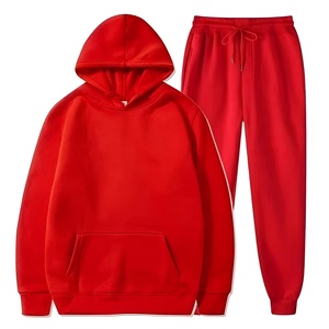 Men's <b>Hoodies</b> <b>Fleece</b> Tracksuit Hoodie Jogger Set Casual Streetwear Relaxed Fit Winter Wear Custom Logo Wholesale Bulk - Product Image 6