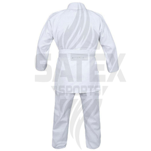Uniformes de Judo Ligeros de Alta Calidad 2025, Conjuntos con Logotipo Personalizado en la Parte Delantera, Poliéster/Algodón, Secado Rápido, Transpirables, Uniformes de Entrenamiento para Adultos - Product Image 2