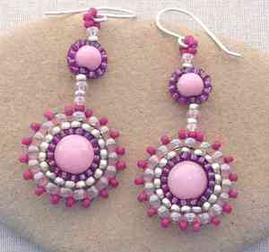 Pendientes de fantasía bordados a mano, pendientes personalizados con múltiples cuentas, joyería festiva para mujer al mejor precio, pendientes con cuentas. - Product Image 4