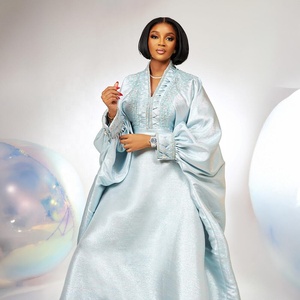 <span class=keywords><strong>Boubou</strong></span> Femme Grande Vente d'Inauguration Robe Africaine <span class=keywords><strong>à</strong></span> Manches Longues Grande Taille pour Femme Mode Élégante pour Adultes Robe Femme Africaine - Product Image 3