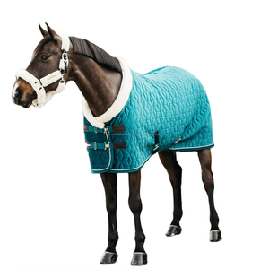 Couverture d'écurie pour cheval en tissu Oxford, rembourrage épais, pour l'hiver, avec logo personnalisé - Product Image 1
